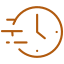 On-time delivery icon